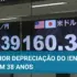 Moeda japonesa desvaloriza-se e cotação chega a 161 ienes o dólar